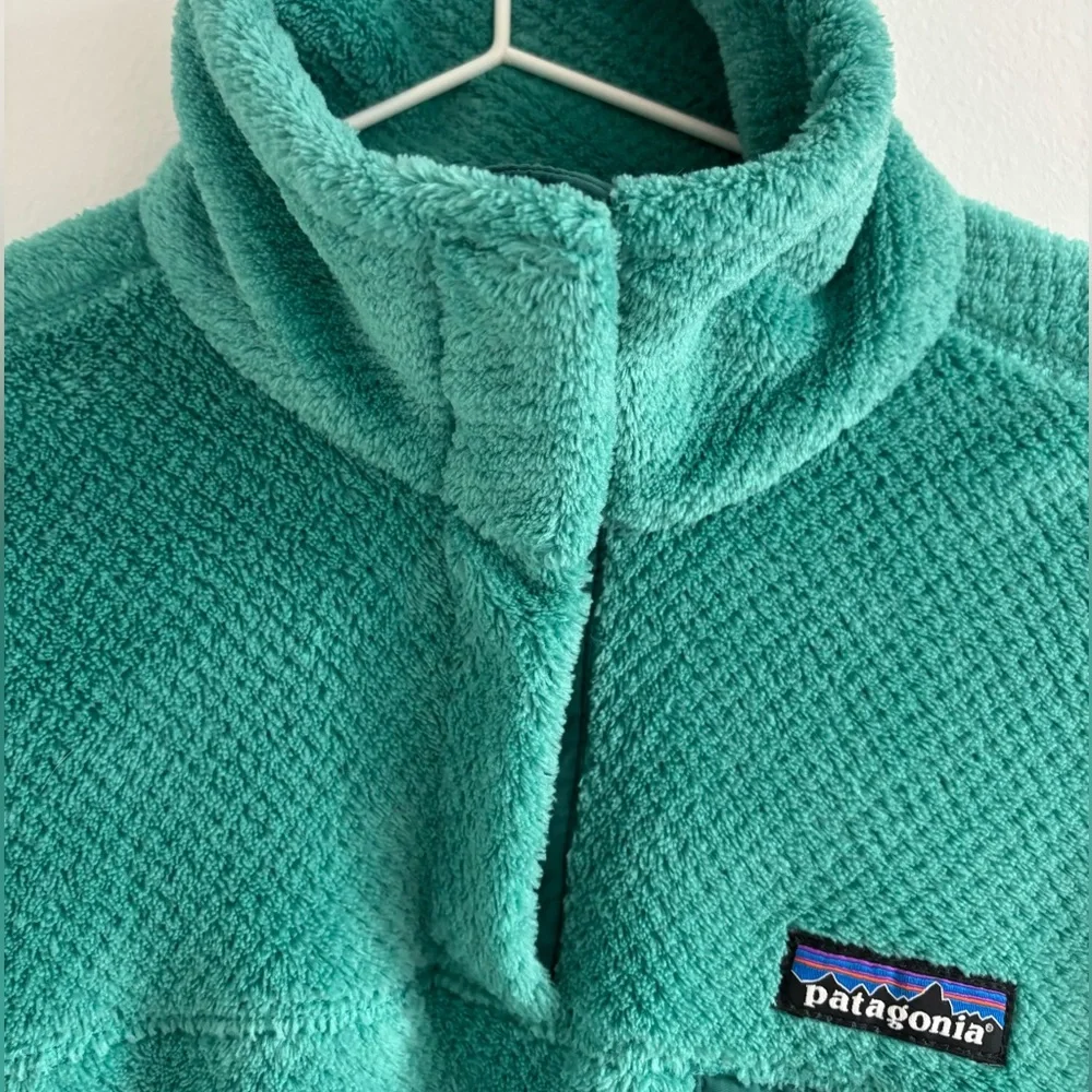 Patagonia - Re-Tool Snap-T Pullover - Womens - Small - Teal - Picture 3 of 7